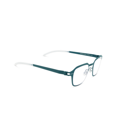 Gafas graduadas Mykita WATERS 468 lagoon green - Vista tres cuartos