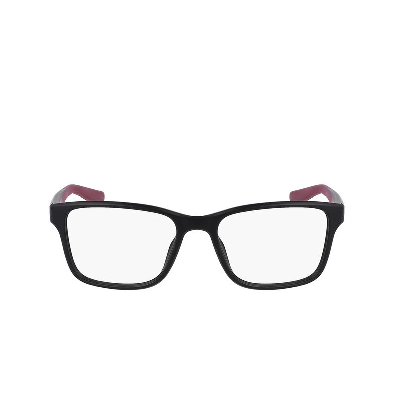 Lunettes de vue Nike 7014 002 matte black / night maroon - 1/4