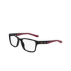 Lunettes de vue Nike 7014 002 matte black / night maroon - Vignette du produit 3/4