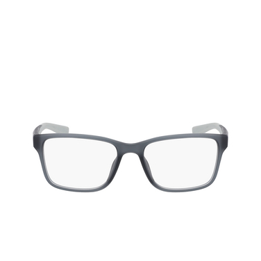 Gafas graduadas Nike 7014 034 matte dark grey / wolf grey - Vista delantera