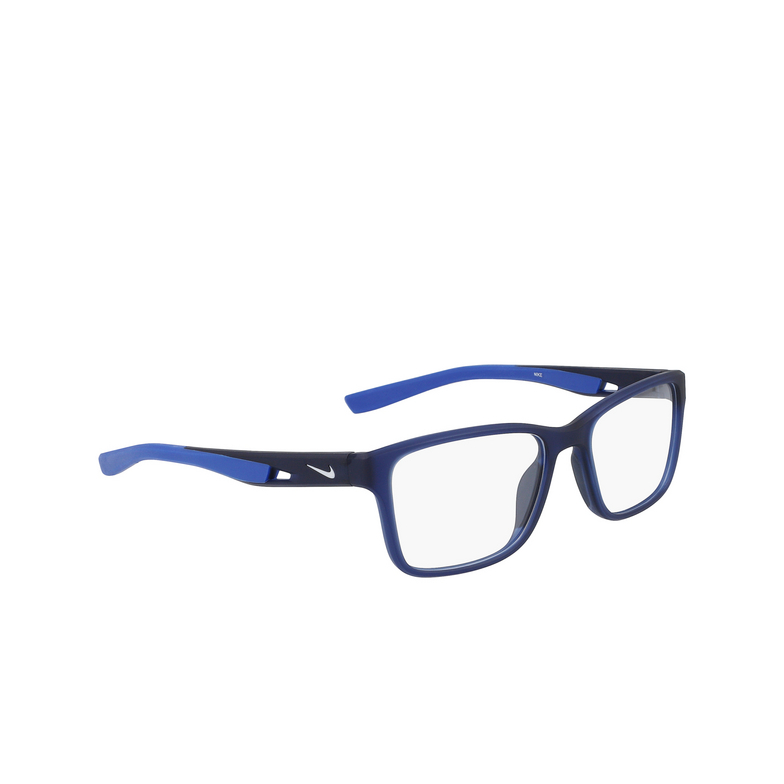 Lunettes de vue Nike 7014 410 matte midnight navy / racer blue - 2/4