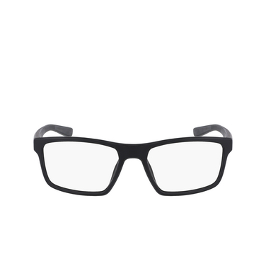 Nike 7015 Eyeglasses 001 matte black / dark grey - front view