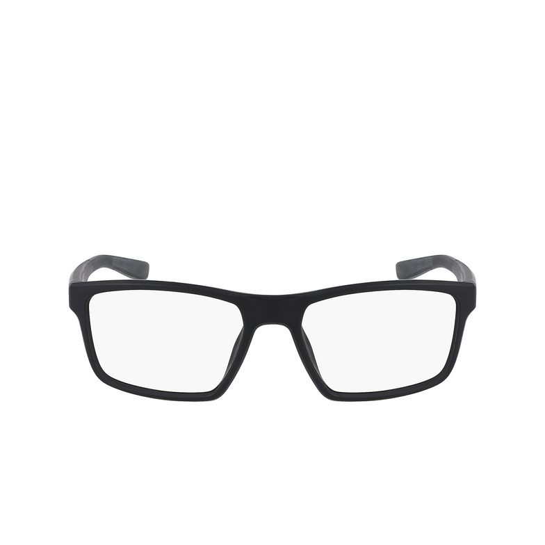 Nike 7015 Eyeglasses 001 matte black / dark grey - 1/4