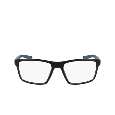 Lunettes de vue Nike 7015 004 matte black / space blue - Vue de face