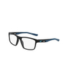 Occhiali da vista Nike 7015 004 matte black / space blue - anteprima prodotto 3/4