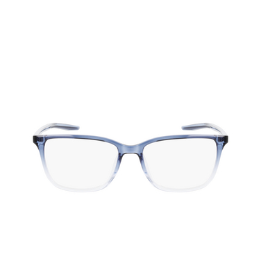 Lunettes de vue Nike 7019 461 diffused blue / football grey - Vue de face