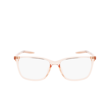 Lunettes de vue Nike 7019 681 washed coral - Vue de face