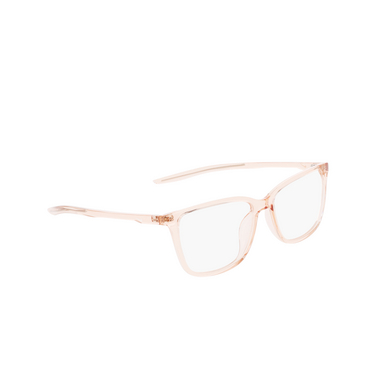 Lunettes de vue Nike 7019 681 washed coral - Vue trois quarts