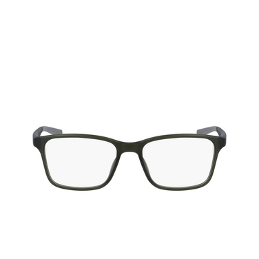 Nike 7117 Eyeglasses 305 matte sequoia / wolf grey - front view