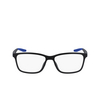 Nike 7118 Eyeglasses 008 matte black / racer blue - product thumbnail 1/4