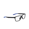 Nike 7118 Eyeglasses 008 matte black / racer blue - product thumbnail 2/4