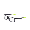 Lunettes de vue Nike 7119 037 matte gridiron / volt - Vignette du produit 3/4