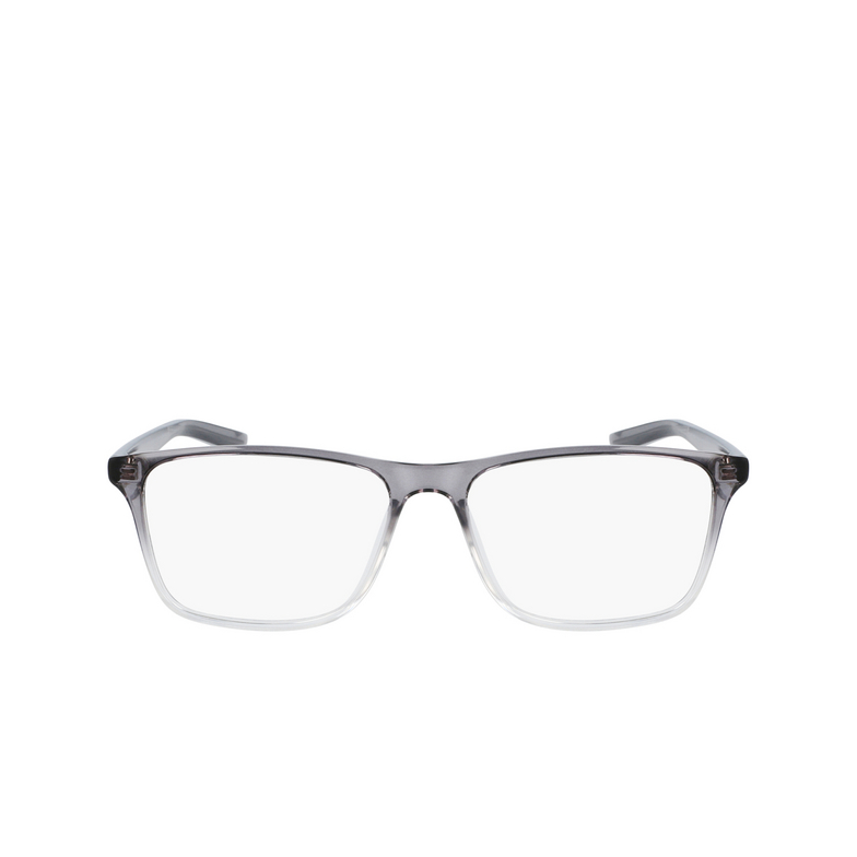 Nike 7125 Eyeglasses 035 dark grey / clear fade - 1/4