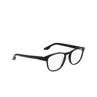 Nike 7162 Eyeglasses 001 black - three-quarters view