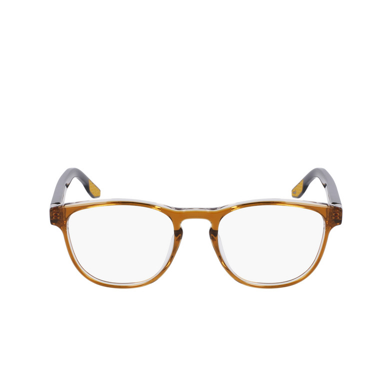 Lunettes de vue Nike 7162 217 crystal butterscotch / clear - 1/4