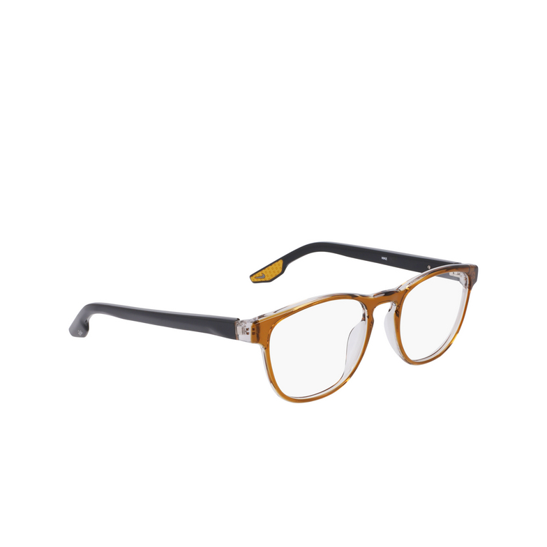 Lunettes de vue Nike 7162 217 crystal butterscotch / clear - 2/4