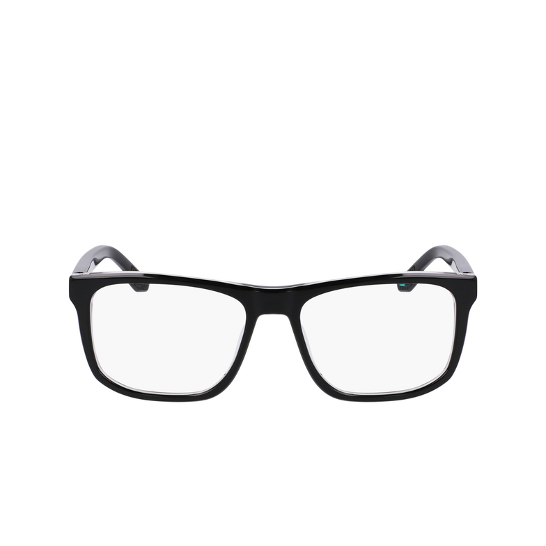 Lunettes de vue Nike 7163 010 black / crystal clear - 1/4