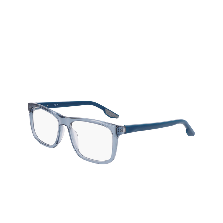 Nike 7163 Eyeglasses 456 crystal stone blue - 3/4