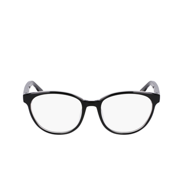 Nike 7164 Eyeglasses 010 black / crystal clear - front view