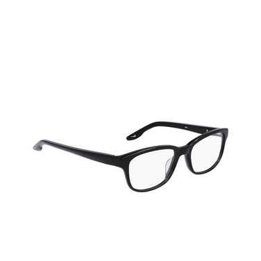 Nike 7165 Eyeglasses 001 black - three-quarters view