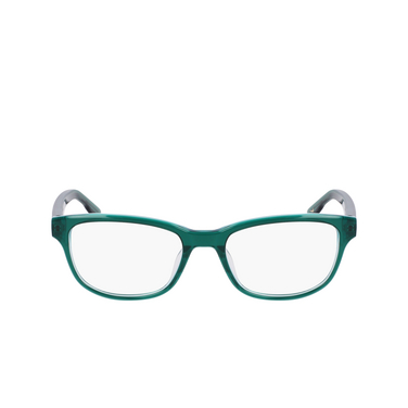 Lunettes de vue Nike 7165 444 crystal teal laminate - Vue de face