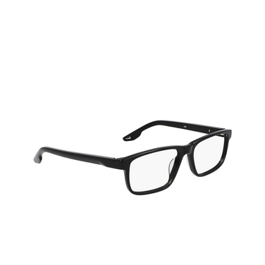 Nike 7170 Eyeglasses 001 black - three-quarters view