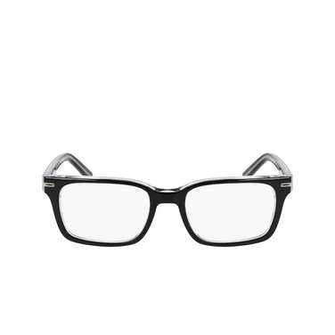 Nike 7174 Eyeglasses 010 black / crystal laminate - front view