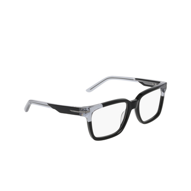 Nike 7178 Eyeglasses 002 black / grey - three-quarters view