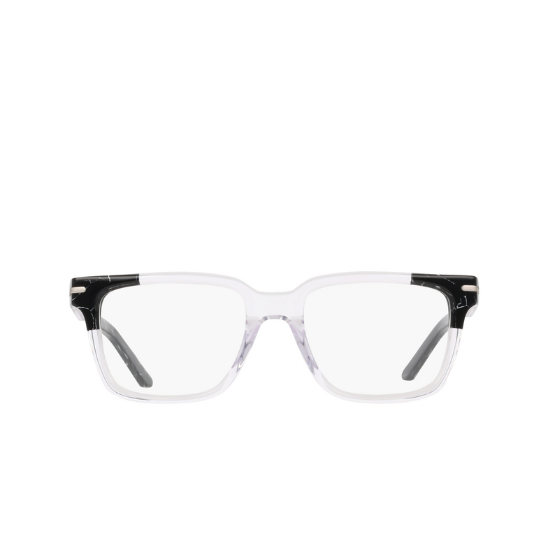 Gafas graduadas Nike 7178 900 crystal / black marble - 1/3