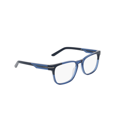 Lunettes de vue Nike 7180 427 denim / navy - Vue trois quarts