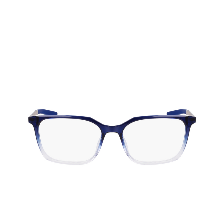 Nike 7227 Eyeglasses 416 blue void / crystal fade - 1/3