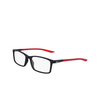 Occhiali da vista Nike 7287 006 matte black / gym red - anteprima prodotto 3/4