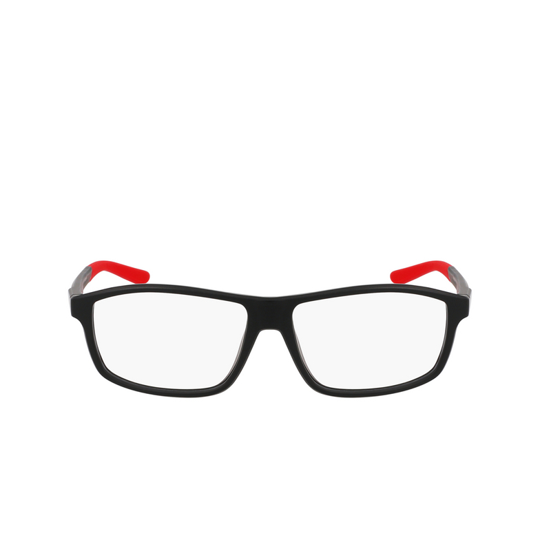 Lunettes de vue Nike 7291 006 matte black / university red - 1/4