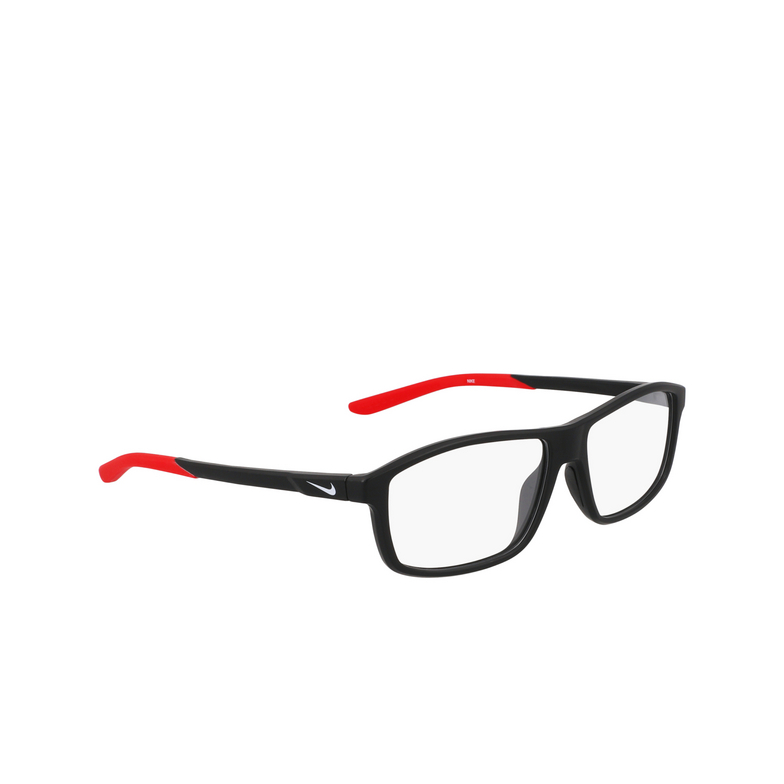Lunettes de vue Nike 7291 006 matte black / university red - 2/4