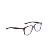 Nike 7309 Eyeglasses 460 blue / bordeaux - product thumbnail 2/3