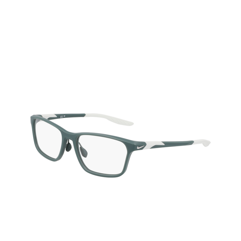Lunettes de vue Nike 7405 301 matte vintage green - 3/4