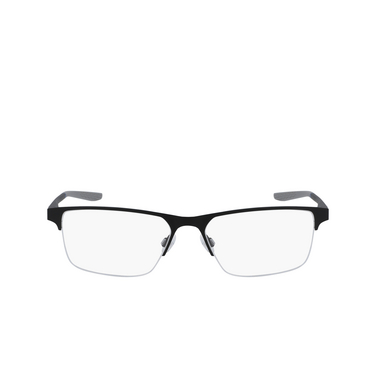 Nike 8045 Eyeglasses 004 satin black / wolf grey - front view