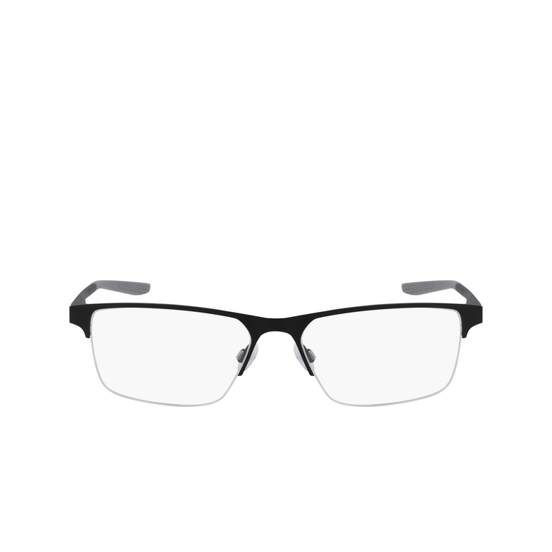 Nike 8045 Eyeglasses 004 satin black / wolf grey - 1/4