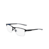 Lunettes de vue Nike 8045 004 satin black / wolf grey - Vignette du produit 3/4