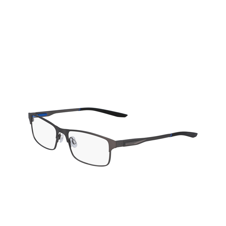 Lunettes de vue Nike 8046 071 brushed gunmetal / black - 3/4