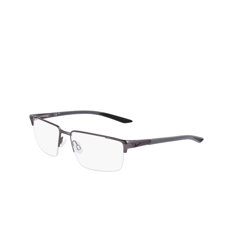 Gafas graduadas Nike 8054 070 satin gunmetal / matte dark grey - 3/4