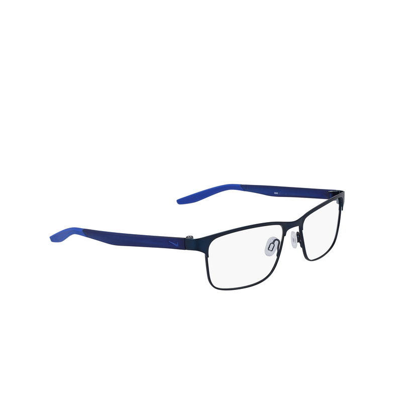 Lunettes de vue Nike 8130 416 satin navy / racer blue - 2/4