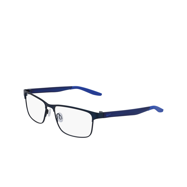 Lunettes de vue Nike 8130 416 satin navy / racer blue - 3/4