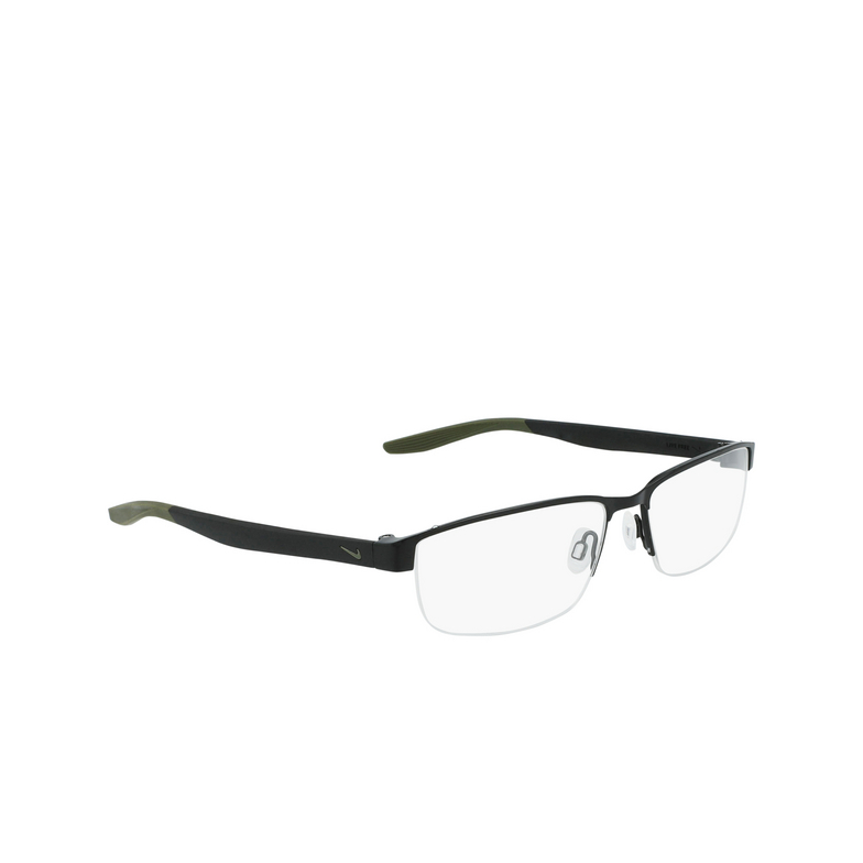 Nike 8138 Eyeglasses 003 satin black / cargo khaki - 2/4