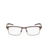 Nike 8154 Eyeglasses 201 satin brown basalt - product thumbnail 1/4