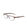 Occhiali da vista Nike 8154 201 satin brown basalt - anteprima prodotto 3/4