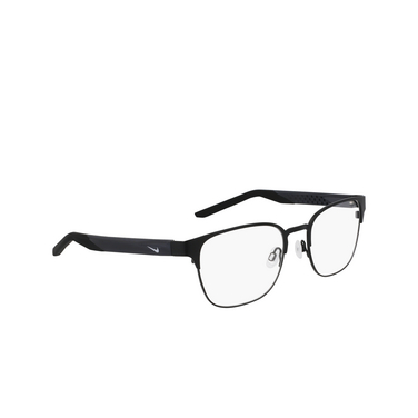 Nike 8156 Eyeglasses 001 satin black - three-quarters view