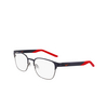 Lunettes de vue Nike 8156 039 satin gridiron / gunmetal - Vignette du produit 3/4