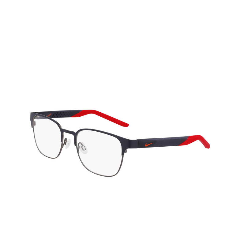 Lunettes de vue Nike 8156 039 satin gridiron / gunmetal - 3/4