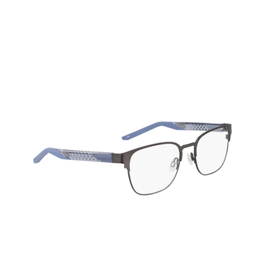 Gafas graduadas Nike 8156 070 satin gunmetal - Vista tres cuartos